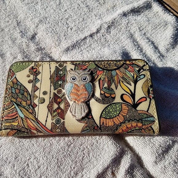 Sakroots Handbags - Sakroots Owl Wallet - NWOT